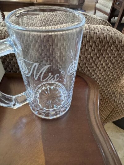 beer mug schetching